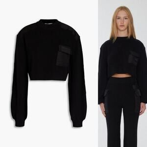 REMAIN‎ | Birger Christensen Black Cropped Sweater US Size 10